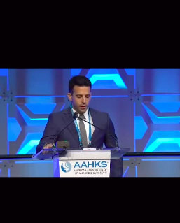 American association of hip and knee surgeons AAHKS 2021 presentation on partial knee same day surgery